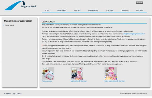 Brug naar Werk catalogus